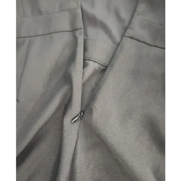 Banana Republic Jumpsuit Women's size 10 Black Ankle Length Sleeveless Pockets - Picture 9 of 16